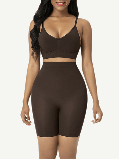 Wholesale High Waist Seamless Butt Lifter Shapewear Shorts Slimmer