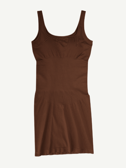 Wholesale 🌿Eco-friendly Square-neck Shaper Snatched Seamless Dress