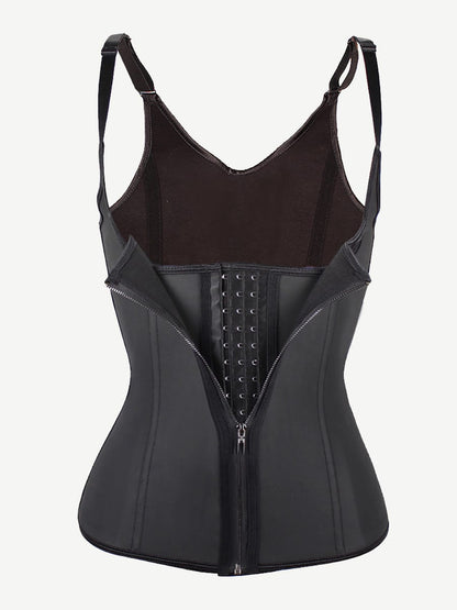 Wholesale 6 Steel Bones Waist Trainers Vest With 3 Row Hook