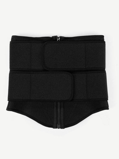 Wholesale Post Surgery Neoprene Double Belts Waist Trainer Slimming Belly