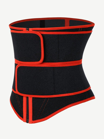 Wholesale Post Surgery Neoprene Double Belts Waist Trainer Slimming Belly