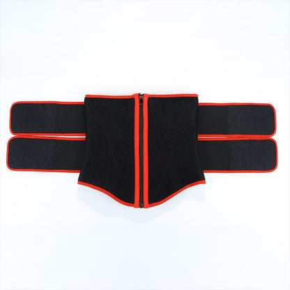 Wholesale Post Surgery Neoprene Double Belts Waist Trainer Slimming Belly